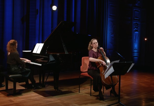 Two women playing. From the movie.