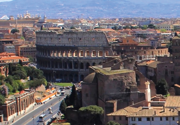 Colloseum i Rom. Fotografi.